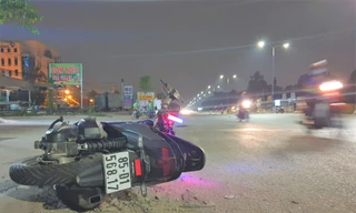 Điều tra vụ một sĩ quan quân đội bị xe máy tông tử vong gần trụ sở