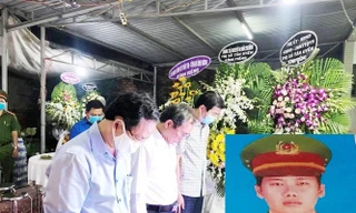 Công an tỉnh thông tin về vụ một đại úy hi sinh khi truy bắt ‘cát tặc’