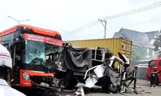 Nguyên nhân vụ tai nạn liên hoàn giữa 4 ô tô làm 1 người chết, 3 người bị thương nặng