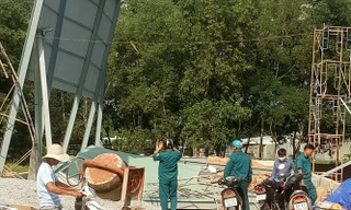 Sập nhà xưởng ở Bình Dương, nhiều người nhập viện cấp cứu