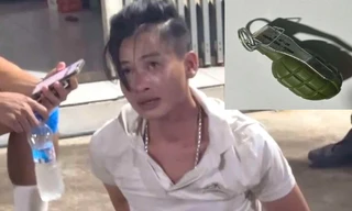 Khống chế đối tượng cầm vật giống lựu đạn, dọa nổ phòng trọ ở Bình Dương