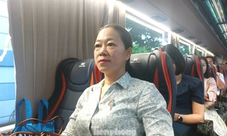 Cán bộ đi xe đưa đón đến TPHCM làm việc dần ổn định