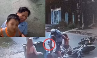 ‘Tôi rùng mình khi thấy con trai đánh nữ sinh dã man sau tai nạn giao thông’