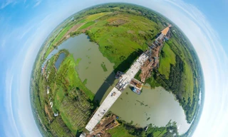 Hình hài đường Hồ Chí Minh kết nối các tỉnh phía Nam, sắp thông xe kỹ thuật