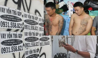 Triệt phá đường dây ‘tín dụng đen’ lãi suất 360%/năm
