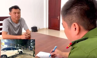 [Video] Công an lấy lời khai tài xế ‘xe điên’ tông loạt xe và người đi đường