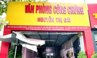 Bắt một công chứng viên tại Bình Dương