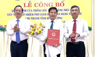 Công bố quyết định của Thống đốc Ngân hàng Nhà nước Việt Nam về công tác cán bộ