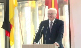 Tổng thống Đức Frank- Walter Steinmeier thăm Trường Đại học Việt - Đức