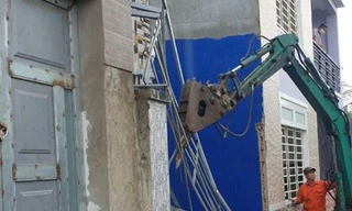 Bình Dương cưỡng chế loạt nhà không phép 'mọc' lên chỉ sau một đêm