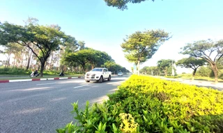 Cận cảnh tuyến đường 10 làn xe đã xây dựng trùng với Vành đai 4 TPHCM