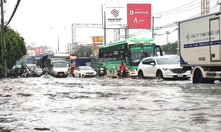 Nhiều điểm trên quốc lộ 13 chưa mưa đã ngập, Bình Dương bàn giải pháp khắc phục