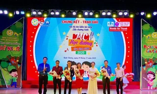 Trao giải ‘MC học đường’ cuộc thi tìm kiếm tài năng trẻ