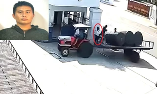 Khởi tố tài xế vào cua không giảm tốc khiến 4 tấn vải cuộn văng khỏi xe đè bảo vệ tử vong