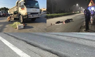 Đường huyết mạch thành đường ‘lưng trâu, chết chóc’ ở Bình Dương