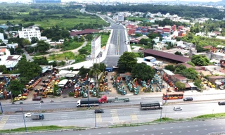 Toàn cảnh nút 'cổ chai' đường gần 730 tỷ đồng vừa được gỡ để thông tuyến đến Bến xe miền Đông