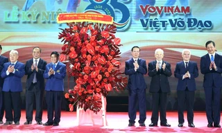 Chủ tịch nước Võ Văn Thưởng dự kỷ niệm 85 năm thành lập Vovinam-Việt võ đạo