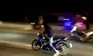 Cảnh sát vây bắt đoàn đua 200 xe trên Quốc lộ 1A