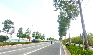 Ngắm tuyến đường như dải lụa nhiều làn nhất Bình Dương vừa được điều chỉnh tốc độ