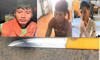 Cha bị đánh, con gọi bạn mang dao đi trả thù