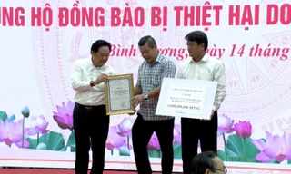Bình Dương: Hơn 44 tỷ đồng được quyên góp trong lễ phát động ủng hộ đồng bào bị bão lũ