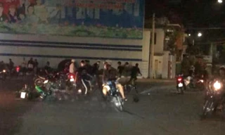 Gần 30 người hỗn chiến trong đêm vì tiếng nẹt pô 
