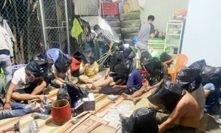 Triệt xóa điểm đánh bạc quy mô lớn có cảnh giới, bắt 39 đối tượng