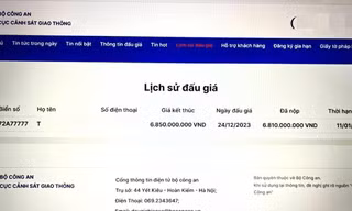 Tin mới vụ người đàn ông kinh doanh hạt điều ở BR-VT trúng đấu giá biển số ngũ quý 7