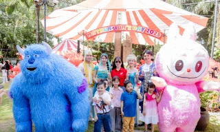 Người Tuyết khổng lồ, hot trend labubu đổ bộ TPHCM phục vụ 7.000 trẻ em chơi lễ 1/6