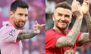 Đằng sau hành động Messi mời Beckham uống bia trên sân cỏ