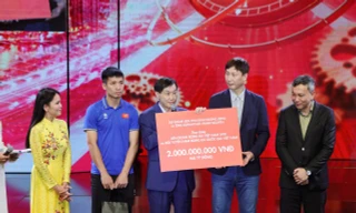 Đội tuyển Việt Nam được thưởng nóng 2 tỷ đồng mùa Tết
