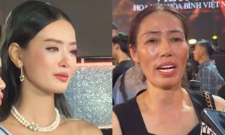 Mẹ Á hậu 1 Bùi Khánh Linh: 'Nhà tôi làm ruộng, làm gì có tiền mua giải'