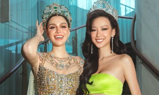 Hoa hậu đẹp nhất thế giới: 'Tôi không áp lực trước Thùy Tiên'