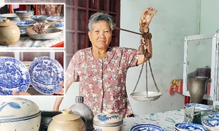 Cụ bà 76 tuổi ở Bình Phước sưu tầm đồ cổ để la liệt trong nhà