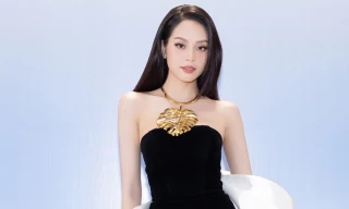 Hoa hậu Huỳnh Thị Thanh Thủy và dàn hoa, á hậu khoe vai trần trên thảm đỏ