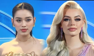 Đỗ Thị Hà và Hoa hậu đẹp nhất Thế giới trên thảm đỏ