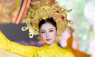 Người đẹp tôn vinh nghề nuôi tằm, dệt lụa truyền thống tại Lễ hội Áo dài TPHCM