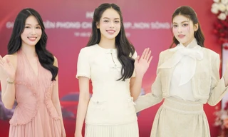 Cận nhan sắc ba đại sứ của Tienphong Golf Championship