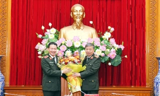 Thiếu tướng Vũ Hồng Văn đến công tác tại Cơ quan Ủy ban Kiểm tra Trung ương