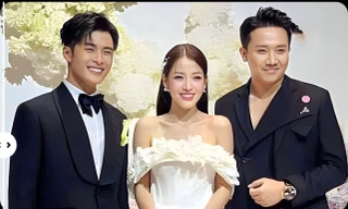 Trấn Thành và dàn sao ăn cưới Puka - Gin Tuấn Kiệt tại TPHCM