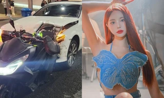 Nữ DJ lái Mercedes-Benz tông chết người ngày cận Tết