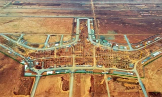 Nhà ga hình hoa sen 'siêu' sân bay Long Thành sau 3 tháng thi công