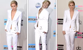 Diện vest táo bạo 'thả rông' ngực như các sao nữ