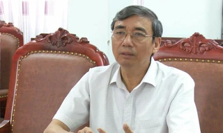 Giám đốc Sở GD&ĐT tỉnh Vĩnh Phúc – Hoàng Minh Quân. Ảnh: Hoàng Lâm.