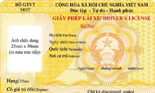 Quý 1-2013, cấp giấy phép lái xe mẫu mới trên cả nước