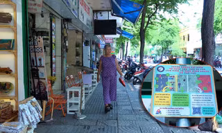 TPHCM: Thêm 41 tuyến đường ở quận 1 được cho thuê vỉa hè