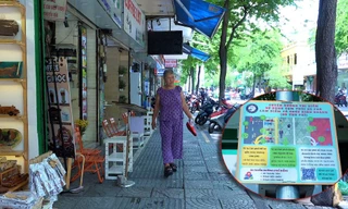 TPHCM: Thêm 41 tuyến đường ở quận 1 được cho thuê vỉa hè