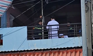 Giải cứu người đàn ông bị cây sắt đâm vào đầu