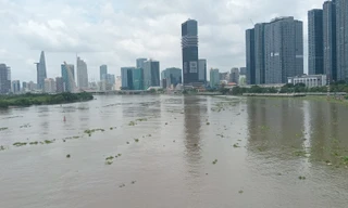Cảnh báo triều cường vùng hạ lưu sông Sài Gòn - Đồng Nai