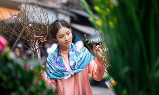 Rực rỡ sắc màu chợ hoa Xuân Hàng Lược